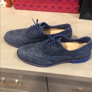Cole Haan Blue lace shoes